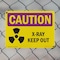 Signmission Radiation & Laser Sign, 7 in H x 10 in W, Plastic, Rectangle OS-2PACK-CR-P-710-L-10200 - alternate 4